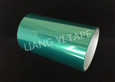 Fita resistente térmica adesiva acrílica verde, fita adesiva da barreira de calor do silicone