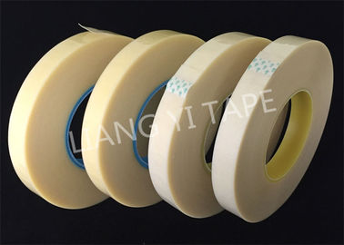 Rubber Adhesive Electrical Wire Tape , 0.28mm Thick Yellow Insulation Tape
