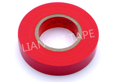 Fita elétrica vermelha do PVC do esparadrapo de borracha para o terminal que processa 0.10-0.22 milímetros de espessura