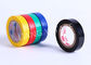 Flame Retardant Coloured Electrical Tape , Soft Polyvinyl Choride PVC Adhesive Tape