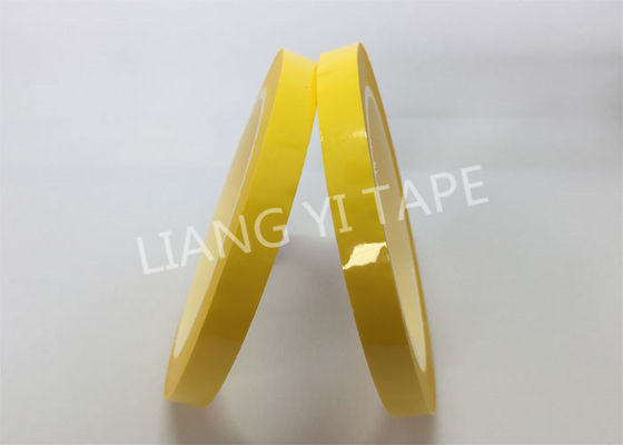 SGS 66m comprimento amarelo poliéster filme de apoio fitas isolantes adesivas